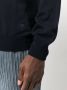 Corneliani Trui met geborduurd logo Blauw - Thumbnail 5