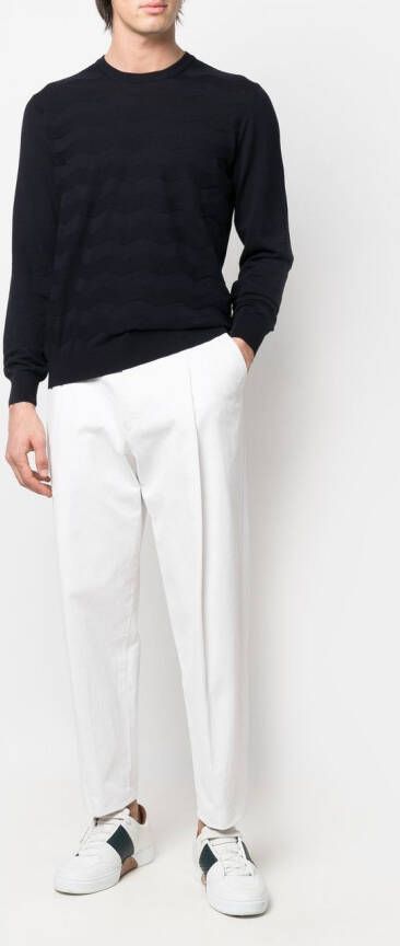 Corneliani Trui met ronde hals Blauw