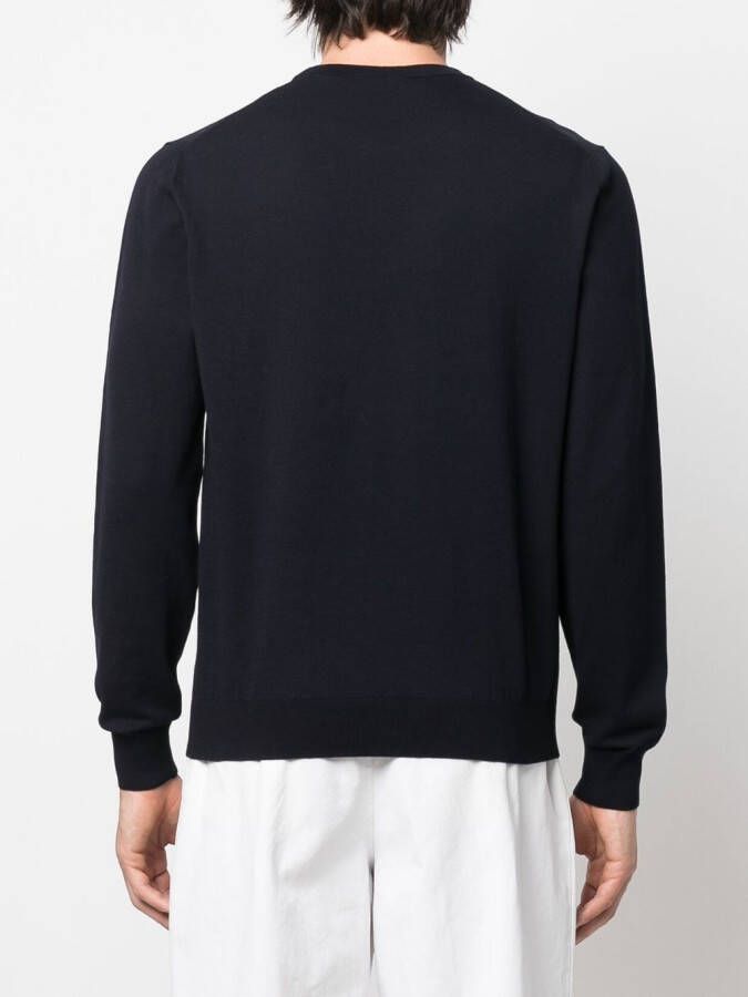 Corneliani Trui met ronde hals Blauw