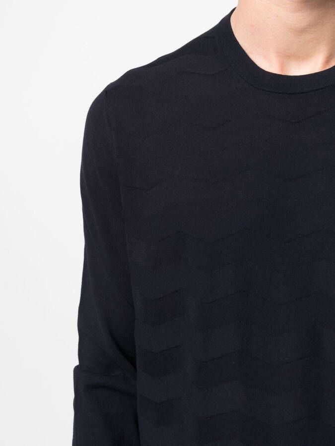 Corneliani Trui met ronde hals Blauw