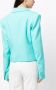 Costarellos Cropped blouse Blauw - Thumbnail 4