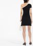Courrèges Asymmetrische jurk Zwart - Thumbnail 4