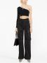 Courrèges Asymmetrische top Zwart - Thumbnail 2