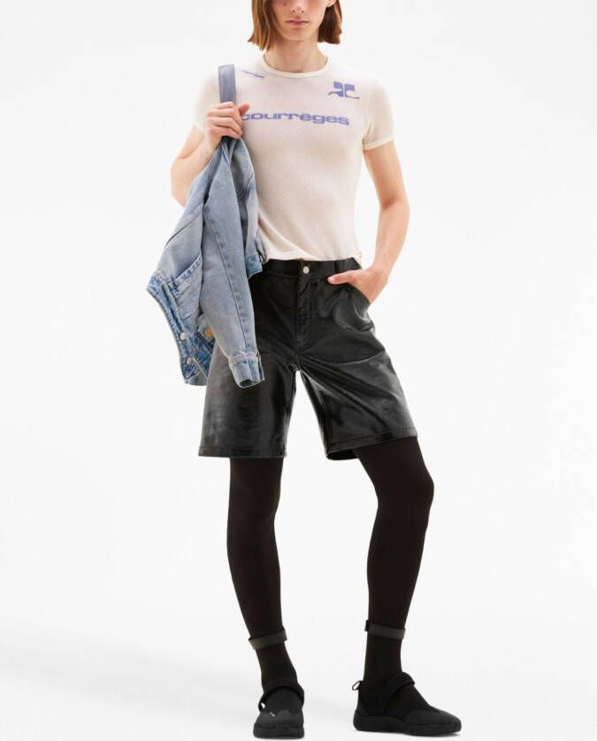 Courrèges Bermuda shorts Zwart