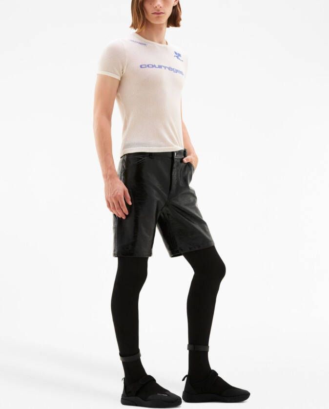 Courrèges Bermuda shorts Zwart