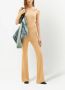 Courrèges Broek met geborduurd logo Beige - Thumbnail 2