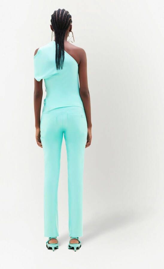Courrèges Straight broek Blauw