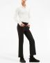 Courrèges Ribgebreid poloshirt Wit - Thumbnail 3