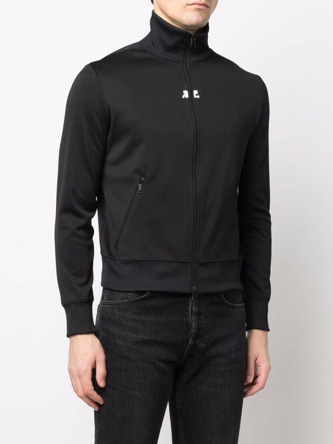 Courrèges Coltrui met logoprint Zwart