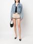 Courrèges Shorts met contrasterende afwerking Beige - Thumbnail 2