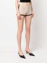 Courrèges Shorts met contrasterende afwerking Beige - Thumbnail 3