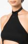 Courrèges Cropped haltertop Zwart - Thumbnail 5