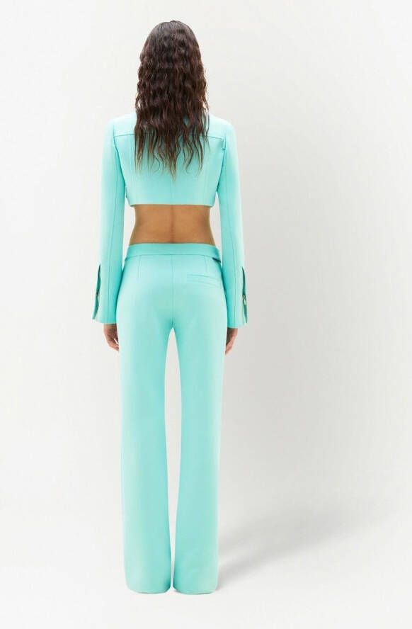 Courrèges Cropped jack Blauw
