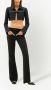 Courrèges Cropped jack Zwart - Thumbnail 2