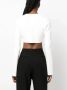 Courrèges Cropped vest Wit - Thumbnail 4