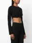 Courrèges Cropped vest Zwart - Thumbnail 3
