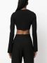Courrèges Cropped vest Zwart - Thumbnail 4