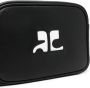 Courrèges Crossbodytas met logopatch Zwart - Thumbnail 4