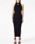 Courrèges Geribbelde jurk Blauw - Thumbnail 2
