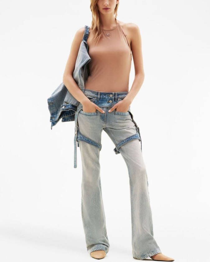 Courrèges Denim broek Blauw