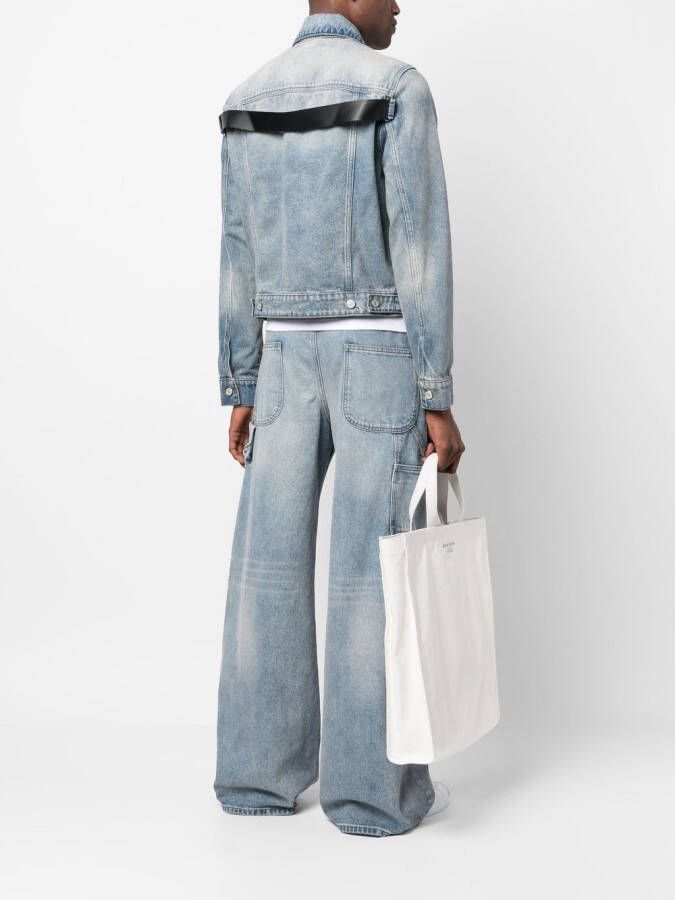Courrèges Denim jack Blauw