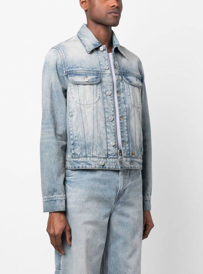 Courrèges Denim jack Blauw