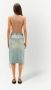 Courrèges Denim midi-rok Blauw - Thumbnail 4