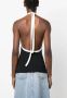 Courrèges Top met geborduurd logo Zwart - Thumbnail 4
