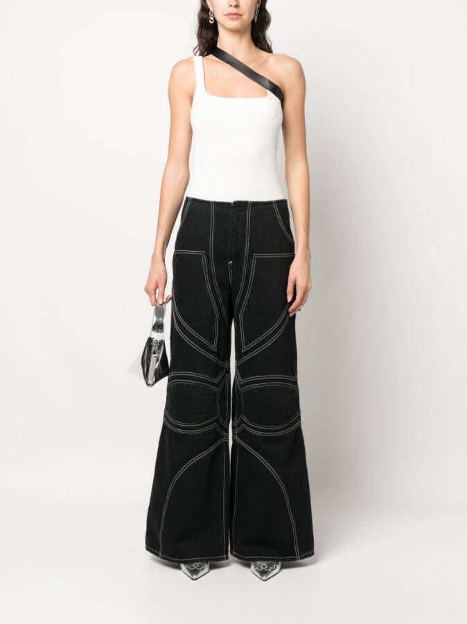 Courrèges Tanktop met bandje Wit