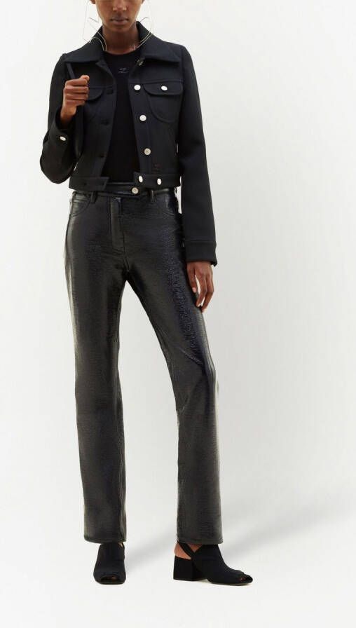 Courrèges Straight broek Blauw