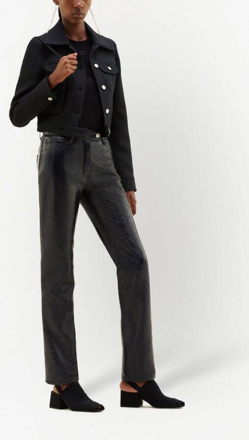 Courrèges Straight broek Blauw