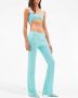 Courrèges Flared broek Blauw - Thumbnail 3