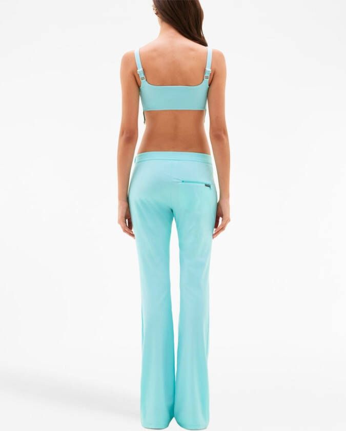 Courrèges Flared broek Blauw