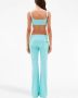 Courrèges Flared broek Blauw - Thumbnail 4