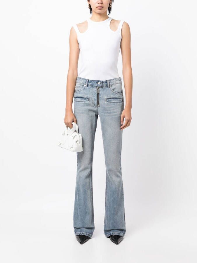 Courrèges Flared jeans Blauw
