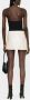 Courrèges Swallow vinyl mini-rok Beige - Thumbnail 4