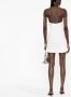 Courrèges Geribbelde mini-jurk Wit - Thumbnail 3