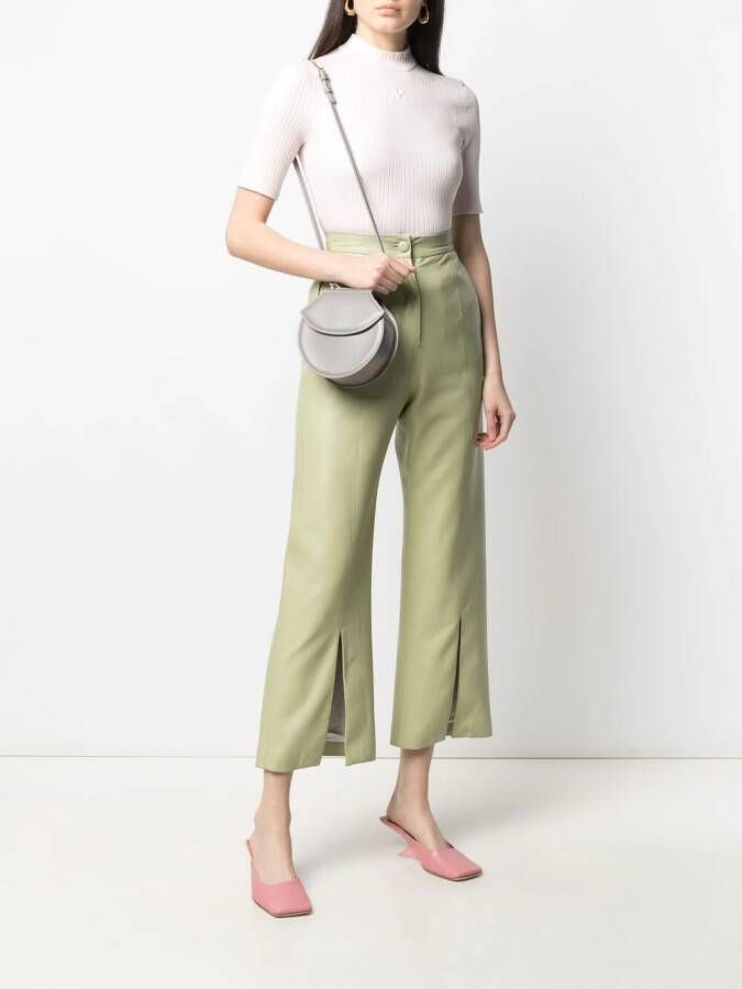 Courrèges Trui met geborduurd logo Roze