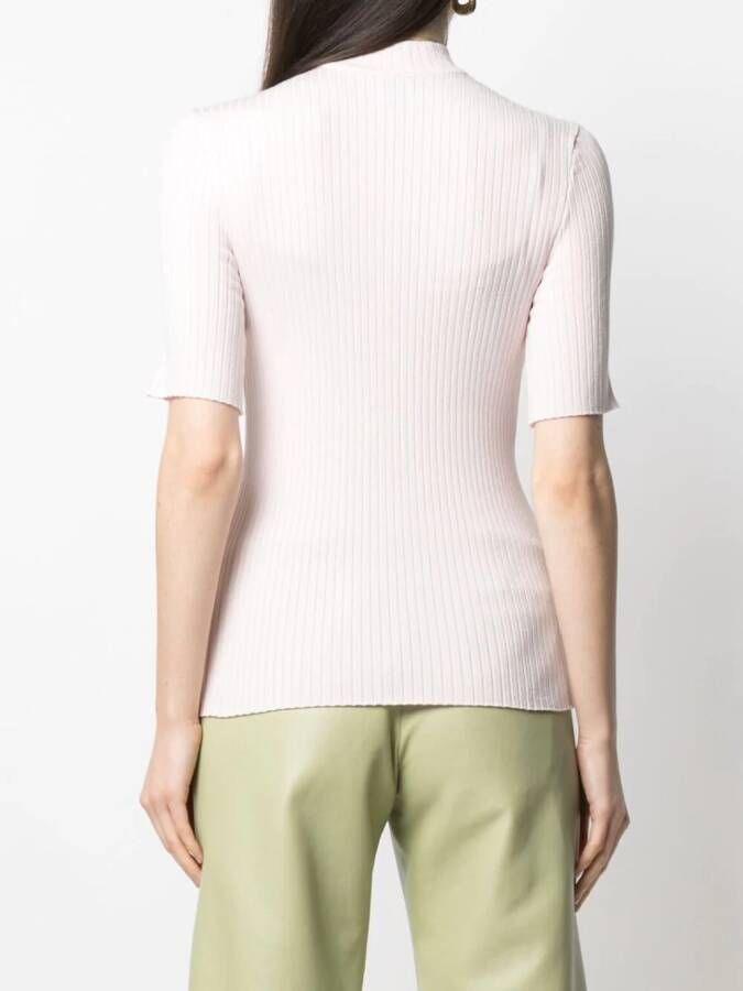Courrèges Trui met geborduurd logo Roze