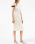 Courrèges Gestreepte jurk Wit - Thumbnail 3