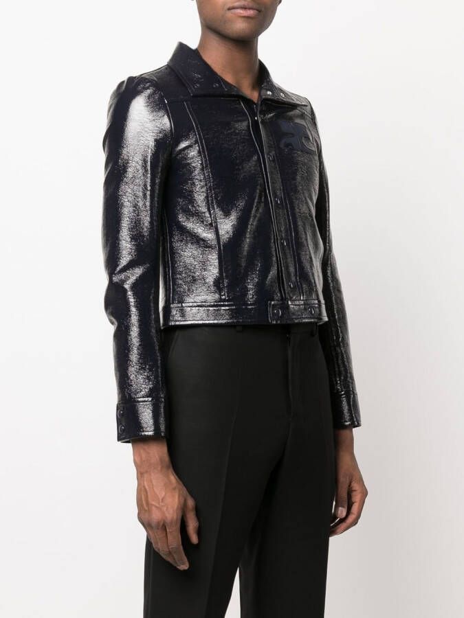 Courrèges Vinyl jack Blauw