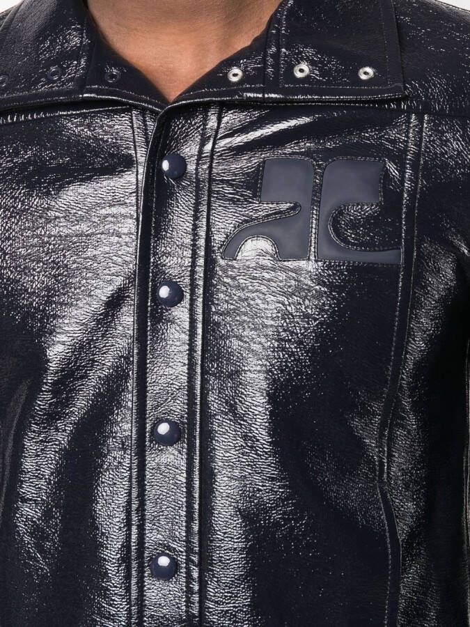 Courrèges Vinyl jack Blauw
