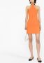 Courrèges Mini-jurk met halternek Oranje - Thumbnail 3