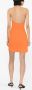 Courrèges Mini-jurk met halternek Oranje - Thumbnail 4