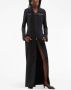 Courrèges Maxi-jurk Zwart - Thumbnail 2