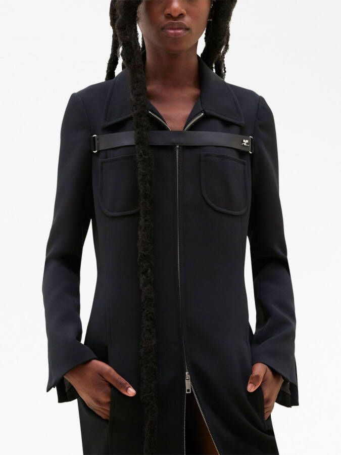 Courrèges Maxi-jurk Zwart