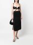 Courrèges High waist midi-rok Blauw - Thumbnail 2