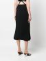 Courrèges High waist midi-rok Blauw - Thumbnail 4