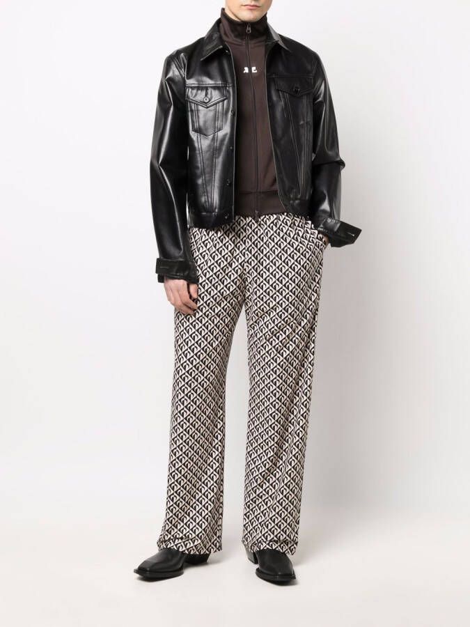 Courrèges Jack met trechterhals Bruin