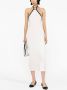 Courrèges Jurk met contrasterende afwerking Wit - Thumbnail 2